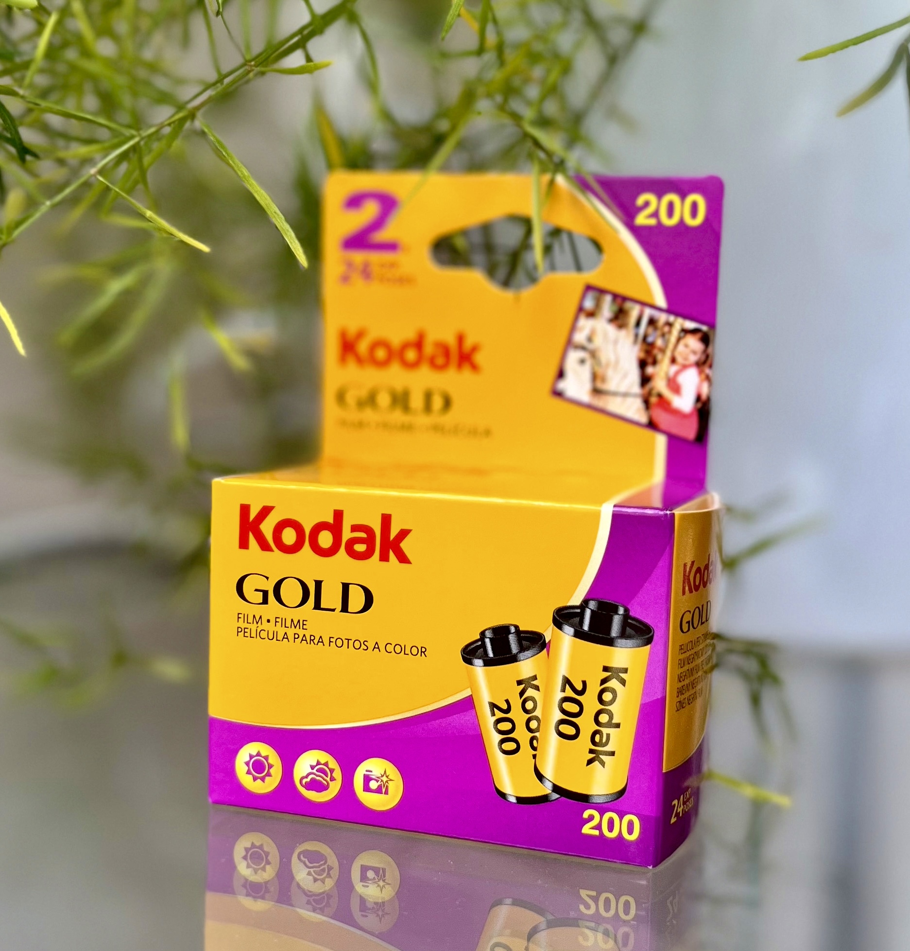 Film Kodak Gold 200 135-36 en boîte